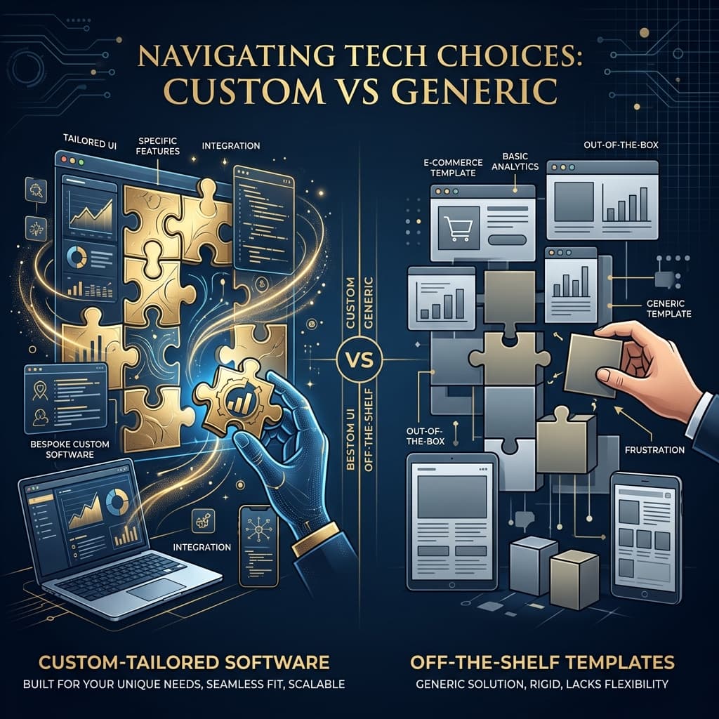 Why Custom Software Still Beats Off-the-Shelf Solutions for Growing Businesses